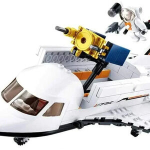 NEW Space Exploration Shuttle Brick Building Playset 231pcs